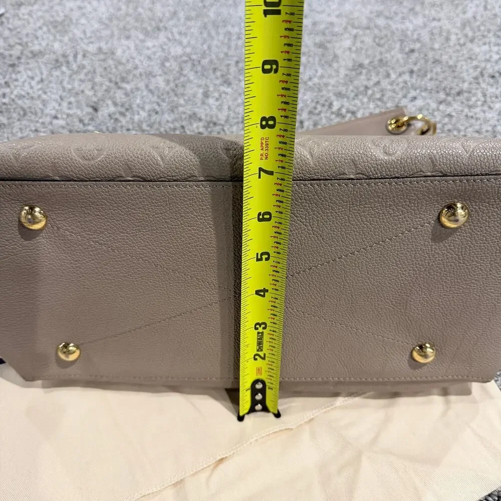 Louis Vuitton Empreinte Maida Hobo Tourterelle Leather Bag Purse, Turtle Dove - Picture 15 of 16